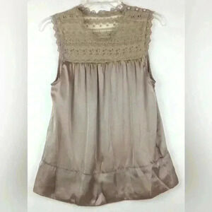 Francesca’s sleeveless blouse